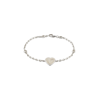 Armband Gucci Dame Gucci Heart in Silber YBA645546003018 - YBA645546003018
